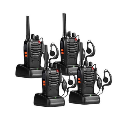 Baofeng BF-888S Handheld Walkie Talkie (4PCS Set)