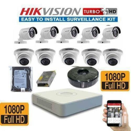 Hikvision 16 Channel Full Kit 2MP CCTV System