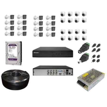 Hikvision 32 Channel Full Kit 2MP CCTV System
